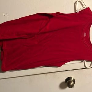 Red tank top